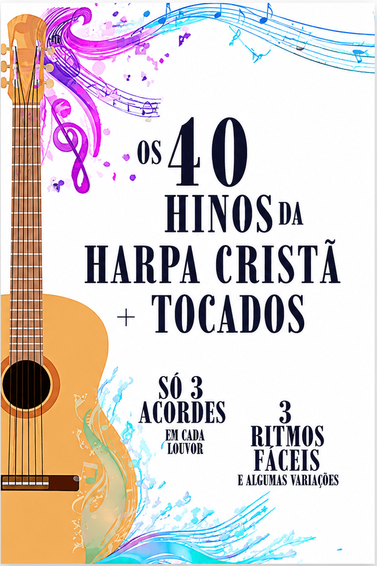 Capa do E-book Os 40 Hinos da Harpa Cristã